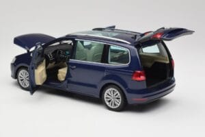 Volkswagen Sharan 7N Shadow Albastru Metalizat Minichamps 1:18 110051100 Metal - imaginea 5 din 8