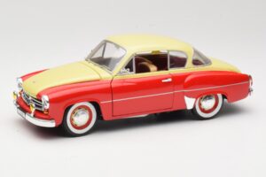 Wartburg 311 Coupe Roșu & Bej Revell 1:18 8418 Metal