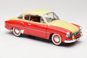 Wartburg 311 Coupe Roșu & Bej Revell 1:18 8418 Metal - imaginea 6 din 8