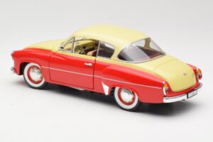 Wartburg 311 Coupe Roșu & Bej Revell 1:18 8418 Metal - imaginea 7 din 8