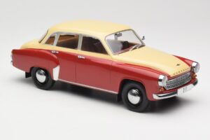 Wartburg 311 Dark Red Beige MCG 1:18 MCG18299 Metal - imaginea 4 din 6
