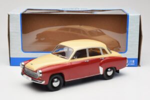 Wartburg 311 Dark Red Beige MCG 1:18 MCG18299 Metal - imaginea 6 din 6