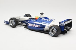 Williams FW23 BMW #5 R. Schumacher Practice San Marino GP 2001 Minichamps 1:18 80430146710 Metal - imaginea 5 din 6