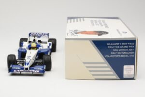 Williams FW23 BMW #5 R. Schumacher Practice San Marino GP 2001 Minichamps 1:18 80430146710 Metal - imaginea 6 din 6