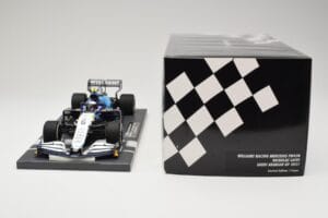Williams Racing Mercedes FW43B #6 N. Latifi Saudi Arabian GP 2021 Minichamps 1:18 117212206 Metal - imaginea 6 din 6