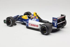 Williams Renault FW14B #5 N. Mansell F1 World Champion 1992 Minichamps 1:18 110920005 Metal - imaginea 5 din 8