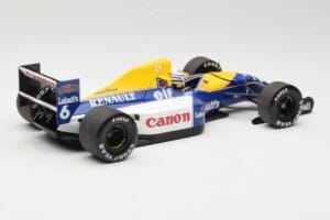 Williams Renault FW14B #6 R. Patrese 1992 Minichamps 1:18 110920006 Metal - imaginea 3 din 8
