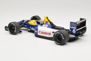 Williams Renault FW14B #6 R. Patrese 1992 Minichamps 1:18 110920006 Metal - imaginea 5 din 8
