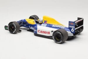 Williams Renault FW14B #6 R. Patrese 1992 Minichamps 1:18 110920006 Metal - imaginea 7 din 8
