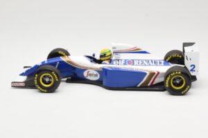 Williams FW16 Renault #2 A. Senna San Marino GP 1994 Minichamps 1:18 540941832 Metal - imaginea 4 din 7