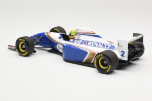 Williams FW16 Renault #2 A. Senna San Marino GP 1994 Minichamps 1:18 540941832 Metal - imaginea 6 din 7