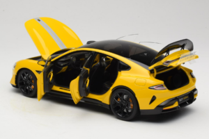 Xiaomi SU7 Ultra Galben OEM 1:18 BHR9995CN Metal - imaginea 5 din 8