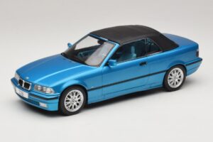 BMW 3 Series E36 Cabriolet Albastru Metalizat MCG 1:18 MCG18319 Metal - imaginea 2 din 7