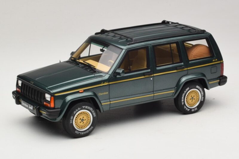 Jeep Cherokee XJ Limited Hunter Green Otto 1:18 OT1204 Rășină