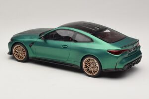 BMW M4 CS G82 Frozen Isle of Man Green GT Spirit 1:18 GT994 Rășină - imaginea 5 din 6