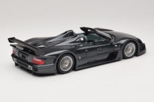 Mercedes AMG CLK GTR Roadster Gri GT Spirit 1:18 GT960 Rășină - imaginea 2 din 6