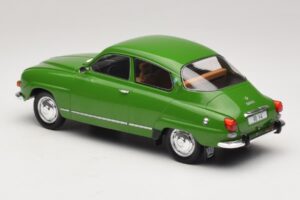 Saab 96 V4 Verde MCG 1:18 MCG18655 Metal - imaginea 5 din 6