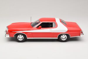 Ford Gran Torino Starsky and Hutch MCG 1:18 MCG181005 Metal - imaginea 3 din 6