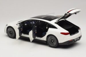 Mercedes EQS V297 Manufaktur Opalite White NZG 1:18 B66961049 Metal - imaginea 5 din 8