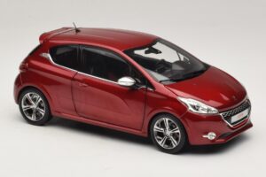 Peugeot 208 GTI Rubis Red Norev 1:18 184700 Metal - imaginea 6 din 8