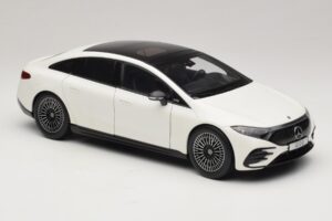 Mercedes EQS V297 Manufaktur Opalite White NZG 1:18 B66961049 Metal - imaginea 6 din 8