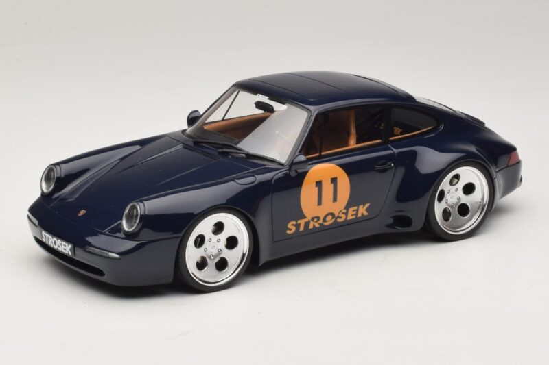 Porsche 911 964 Strosek Mega 30 Sea Blue GT Spirit 1:18 GT969 Rășină
