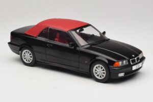 BMW 3 Series E36 Cabriolet Negru MCG 1:18 MCG18318 Metal - imaginea 5 din 7