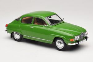 Saab 96 V4 Verde MCG 1:18 MCG18655 Metal - imaginea 4 din 6