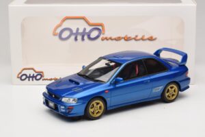 Subaru Impreza WRX STI GC8 Type R Version V Limited Sonic Blue Otto 1:18 OT1249 Rășină - imaginea 6 din 6