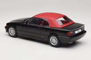BMW 3 Series E36 Cabriolet Negru MCG 1:18 MCG18318 Metal - imaginea 6 din 7