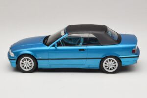 BMW 3 Series E36 Cabriolet Albastru Metalizat MCG 1:18 MCG18319 Metal - imaginea 4 din 7