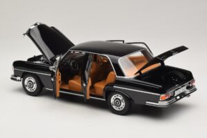 Mercedes 280 SE W108 Negru Norev 1:18 183360 Metal - imaginea 5 din 8