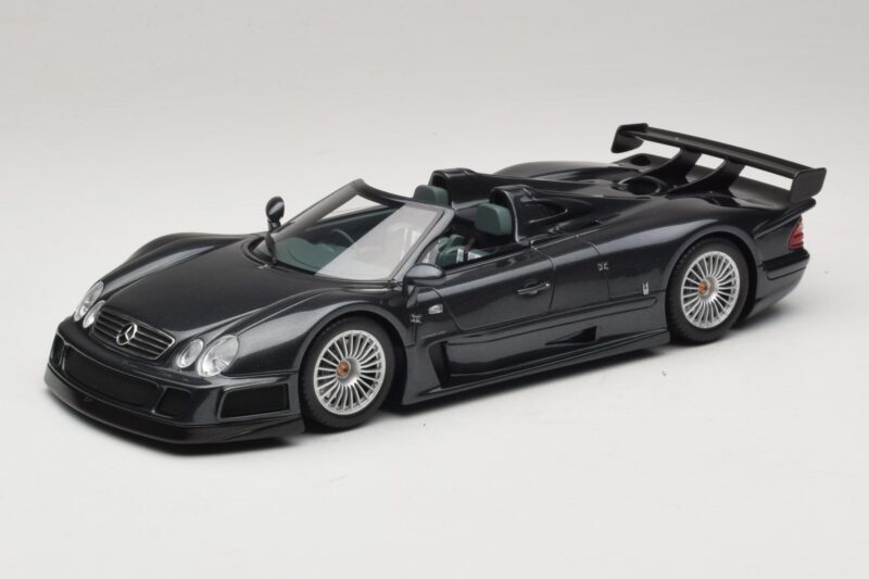 Mercedes AMG CLK GTR Roadster Gri GT Spirit 1:18 GT960 Rășină