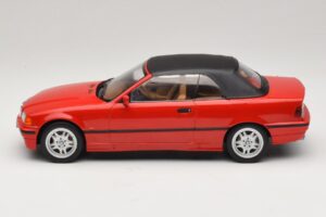 BMW 3 Series E36 Cabriolet Roșu MCG 1:18 MCG18317 Metal - imaginea 4 din 7