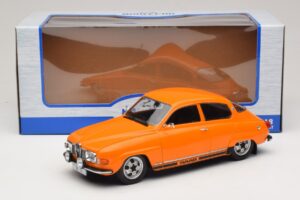 Saab 96 V4 Portocaliu MCG 1:18 MCG18654 Metal - imaginea 6 din 6