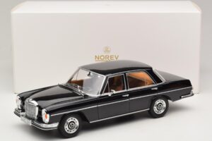 Mercedes 280 SE W108 Negru Norev 1:18 183360 Metal - imaginea 8 din 8