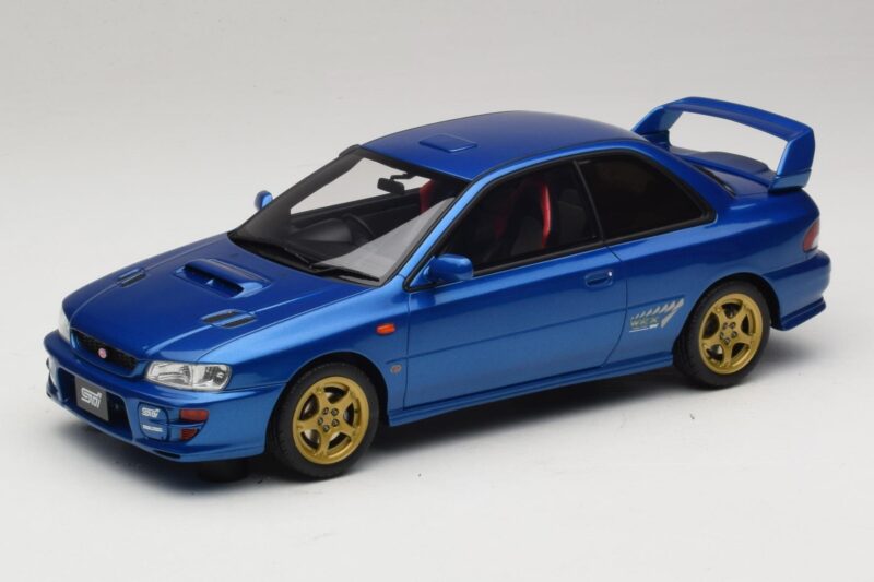 Subaru Impreza WRX STI GC8 Type R Version V Limited Sonic Blue Otto 1:18 OT1249 Rășină