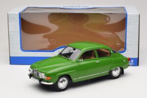 Saab 96 V4 Verde MCG 1:18 MCG18655 Metal - imaginea 6 din 6