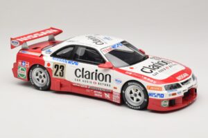 Nissan Skyline GT-R R33 LM GT1 #23 K. Hoshino / M. Hasemi / T. Suzuki Clarion Team NISMO 24 Hours of Le Mans 1996 Otto 1:18 O - imaginea 4 din 6