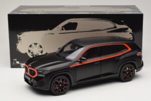 BMW XM G09 Matt Black Minichamps 1:18 110023301 Metal - imaginea 8 din 8