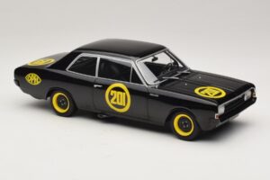 Opel Rekord C #201 Black Widow MCG 1:18 MCG18560 Metal - imaginea 4 din 6