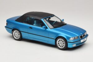 BMW 3 Series E36 Cabriolet Albastru Metalizat MCG 1:18 MCG18319 Metal - imaginea 5 din 7