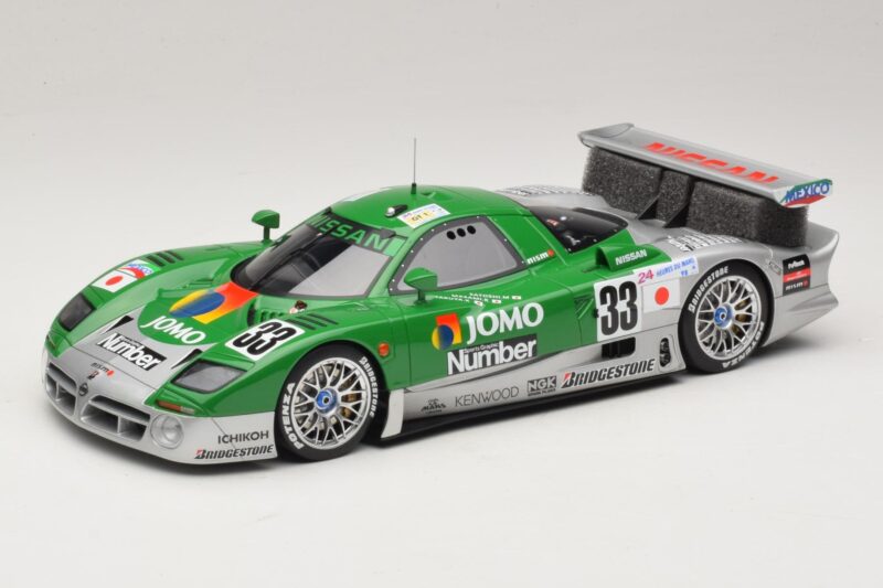 Nissan R390 GT1 #33 S. Motoyama / T. Kurosawa / M. Kageyama 24 Hours of Le Mans 1998 GT Spirit 1:18 GT1003 Rășină