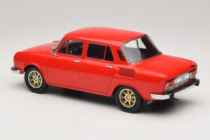 Skoda 100 Roșu Jante Aurii MCG 1:18 MCG18784 Metal - imaginea 5 din 6