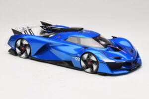 Alpine Alpenglow Hy6 Specular Blue Otto 1:18 OT1213 Rășină - imaginea 4 din 6