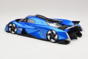 Alpine Alpenglow Hy6 Specular Blue Otto 1:18 OT1213 Rășină - imaginea 5 din 6