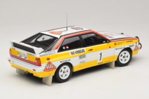 Audi Quattro #1 W. Rohrl / C. Geistdorfer Rally Monte Carlo Winner 1984 Minichamps 1:18 A5-5894 Metal - imaginea 2 din 6