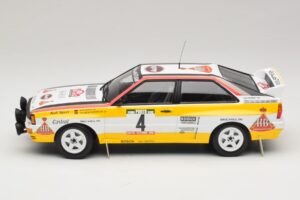 Audi Quattro A2 #4 W. Rohrl / C. Geistdorfer Rally Portugal 1984 Minichamps 1:18 153841104 Metal - imaginea 3 din 6