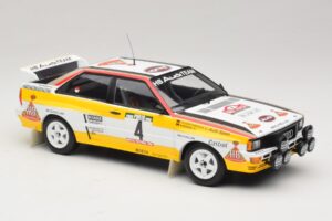 Audi Quattro A2 #4 W. Rohrl / C. Geistdorfer Rally Portugal 1984 Minichamps 1:18 153841104 Metal - imaginea 4 din 6