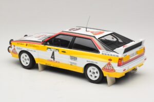 Audi Quattro A2 #4 W. Rohrl / C. Geistdorfer Rally Portugal 1984 Minichamps 1:18 153841104 Metal - imaginea 5 din 6